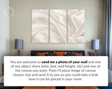 Smooth Silk Texture Canvas Print // Closeup Elegant Silk Luxury Cloth Texture Wall Art