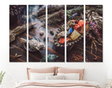 Mabon Collection Canvas Print // Autumn Equinox Mabon Crystal Set Wall Art