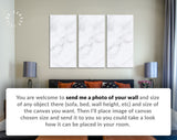 White Marble Canvas Print // Closeup White Marble Texture Canvas Wall Decor