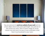 Starry Night Canvas Print // Night Sky full of Stars Wall Art