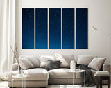 Starry Night Canvas Print // Night Sky full of Stars Wall Art