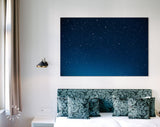 Starry Night Canvas Print // Night Sky full of Stars Wall Art