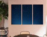 Starry Night Canvas Print // Night Sky full of Stars Wall Art