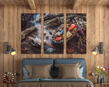 Mabon Collection Canvas Print // Autumn Equinox Mabon Crystal Set Wall Art