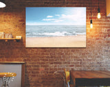 Seascape Canvas Print // Waves on the Beach Wall Art