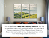 Mountain View Canvas Print // Beautiful view on Lake Lucerne, Mount Pilatus and Swiss Alps from top of Rigi Kulm Wall Art