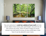 Forest Lake Canvas Print // The New Forest National Park Hampshire Wall Art