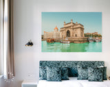 Gateway of India Canvas Print // The Taj Mahal Palace Hotel and Gateway of India