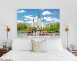 Cathedral-Basilica of Saint Louis Canvas Print // St. Louis Cathedral in New Orleans Louisiana // Canvas Wall Art