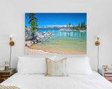 Lake Tahoe Canvas Print // Lake Tahoe View at D L Bliss State Park // Canvas Wall Art