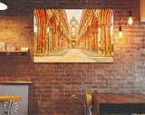 Jedburgh Abbey Canvas Print // Jedburgh Abbey in the Scottish Borders Scotland