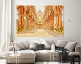 Jedburgh Abbey Canvas Print // Jedburgh Abbey in the Scottish Borders Scotland