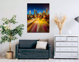 Atlanta Canvas Print // Skyline of Atlanta from Jackson Street Bridge // Canvas Wall Decor