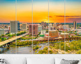 Richmond Skyline Canvas Print // Richmond Virginia Downtown Skyline // Canvas Wall Decor