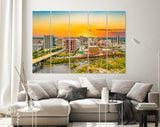 Richmond Skyline Canvas Print // Richmond Virginia Downtown Skyline // Canvas Wall Decor