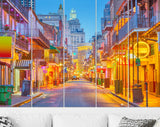 New Orleans Canvas Print // Bourbon Street New Orleans Louisiana USA // Canvas Wall Art