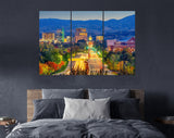 Boise Canvas Print // Boise Idaho USA Downtown Cityscape At Twilight // Canvas Wall Decor