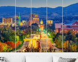 Boise Canvas Print // Boise Idaho USA Downtown Cityscape At Twilight // Canvas Wall Decor