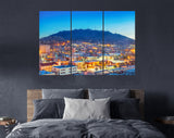 El Paso Canvas Print // El Paso Texas USA downtown skyline // Canvas Wall Decor