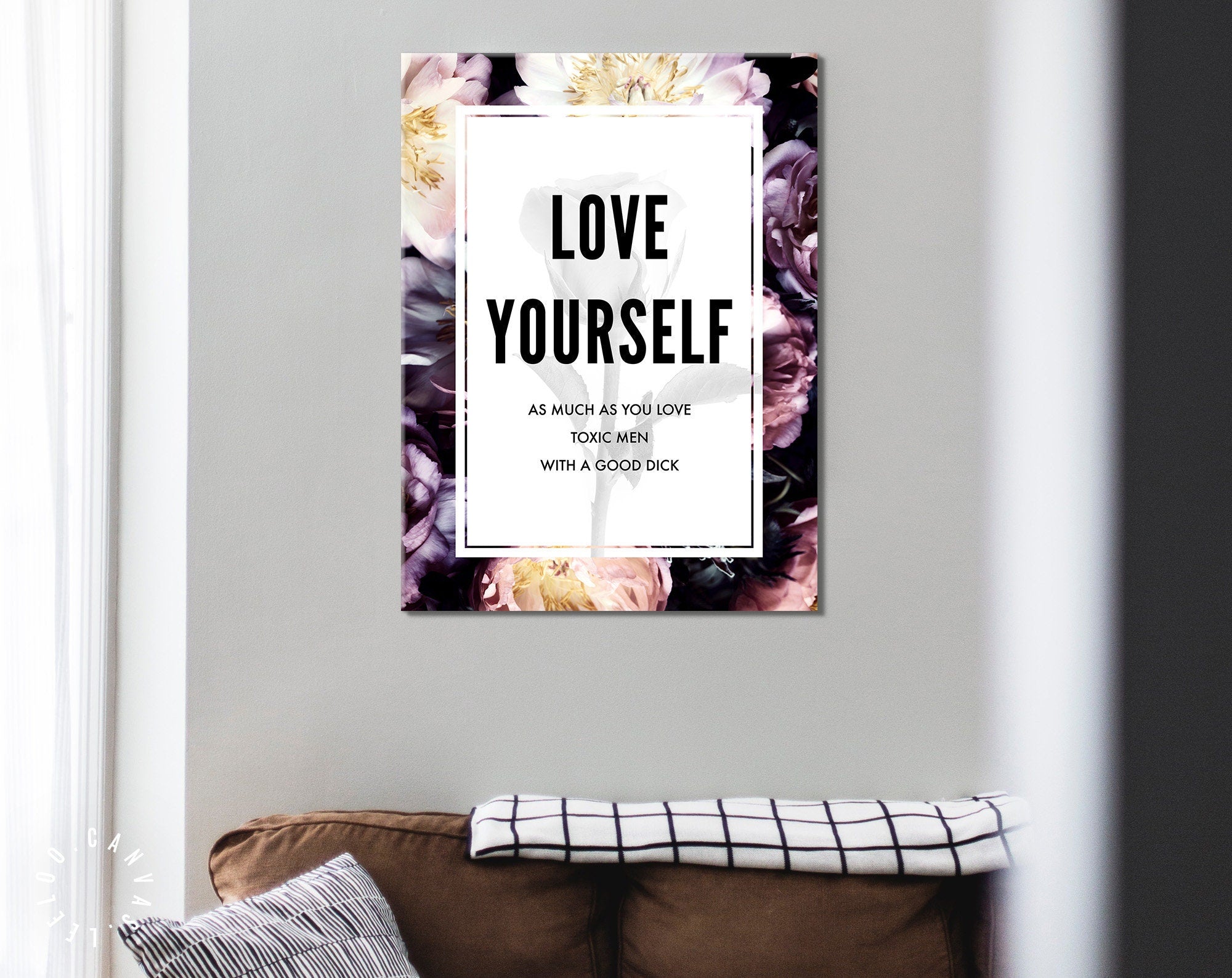 Love Yourself - Gallery Wall on Canvas