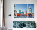 Nashville Canvas Print // Street Impression in Nashville // Canvas Wall Art