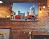 Nashville Canvas Print // Street Impression in Nashville // Canvas Wall Art