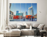 Nashville Canvas Print // Street Impression in Nashville // Canvas Wall Art