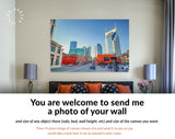 Nashville Canvas Print // Street Impression in Nashville // Canvas Wall Art