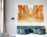 Jedburgh Abbey Canvas Print // Jedburgh Abbey in the Scottish Borders Scotland