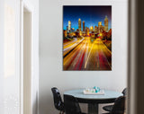 Atlanta Canvas Print // Skyline of Atlanta from Jackson Street Bridge // Canvas Wall Decor