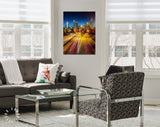 Atlanta Canvas Print // Skyline of Atlanta from Jackson Street Bridge // Canvas Wall Decor