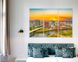 Richmond Skyline Canvas Print // Richmond Virginia Downtown Skyline // Canvas Wall Decor