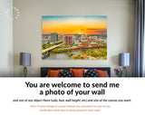 Richmond Skyline Canvas Print // Richmond Virginia Downtown Skyline // Canvas Wall Decor