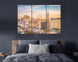 Las Vegas Skyline Canvas Print // Las Vegas Nevada USA // Canvas Wall Decor