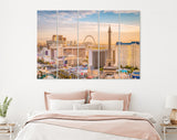 Las Vegas Skyline Canvas Print // Las Vegas Nevada USA // Canvas Wall Decor