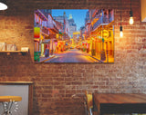 New Orleans Canvas Print // Bourbon Street New Orleans Louisiana USA // Canvas Wall Art