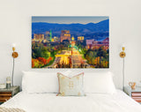 Boise Canvas Print // Boise Idaho USA Downtown Cityscape At Twilight // Canvas Wall Decor