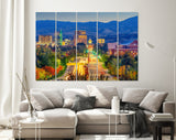 Boise Canvas Print // Boise Idaho USA Downtown Cityscape At Twilight // Canvas Wall Decor