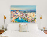 Las Vegas Canvas Print // Las Vegas Nevada USA Skyline // Canvas Wall Decor