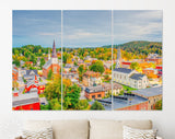 Montpelier Canvas Print // Montpelier  Vermont USA // Canvas Wall Art