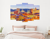 Asheville Canvas Print // Asheville North Carolina USA // Canvas Wall Art