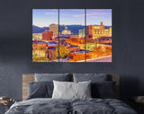 Asheville Canvas Print // Asheville North Carolina USA // Canvas Wall Art