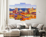 Asheville Canvas Print // Asheville North Carolina USA // Canvas Wall Art