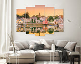 Portsmouth Canvas Print // Portsmouth New Hampshire USA // Canvas Wall Art