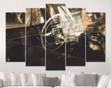 Mercedes-Benz Interior Canvas Print // Classic Mercedes-Benz Interior