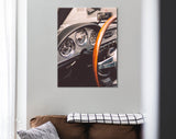 Alfa Romeo Classic Canvas Print // Vintage Classic Old-timer Alfa Romeo Interior