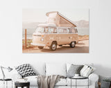 Bus on the Beach Canvas Print // Baker Beach San Francisco United States