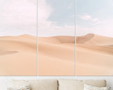 Desert Shapes Canvas Print // Sand Dunes of Huacachina Peru