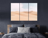 Desert Shapes Canvas Print // Sand Dunes of Huacachina Peru