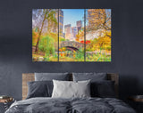 Central Park Canvas Print // Central Park New York City Autumn